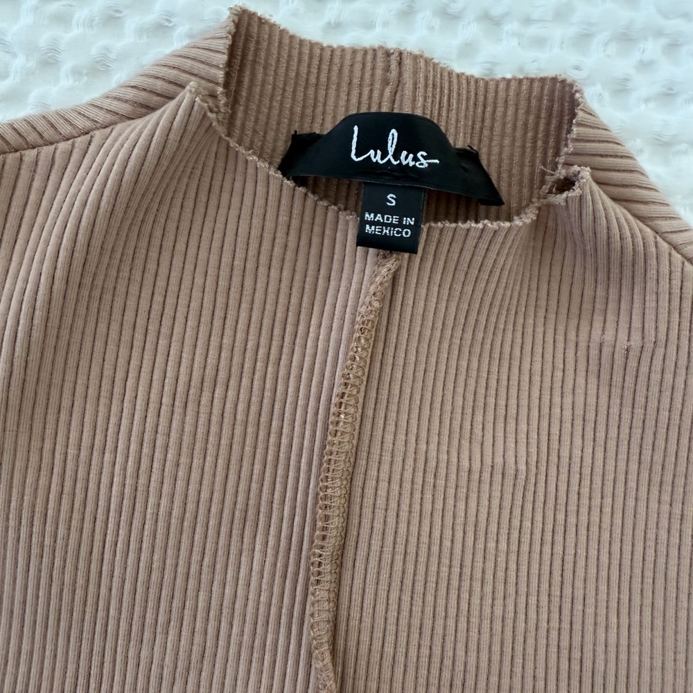 Lulus Ribbed Bodysuit
